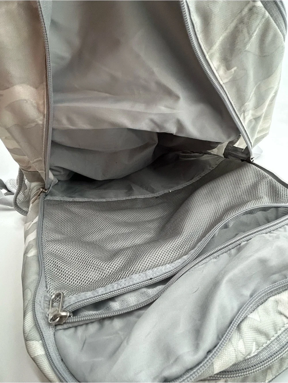 Nike Brasilia X-Large Gray Camo Backpack